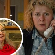 Jennifer O'Dell (inset), a former Cambridgeshire sub-postmistress, has praised an ITV drama telling the story of the IT scandal.