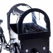 A Dutch-style bike with a specialist child seat was stolen in the burglary.