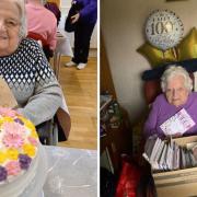 Connie, of Ramsey, received 193 birthday cards for her 100th birthday.