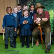 Pupils at Wintringham Primary Academy enjoyed stories told by Mark Fraser.