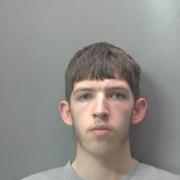 Joseph Dunkley, 20, was jailed for 21 months after pleading guilty to possession with intent to supply cocaine and other offences.