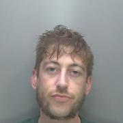 Sam Webber, 33, was sentenced to four years in prison for brutally attacking his girlfriend in February last year.