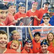 This was the first time some of the swimmers had represented the club.