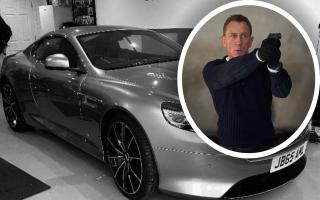 This Aston Martin will be at The Light Cinema in Wisbech for their premiere-style evening to celebrate the release of the new James Bond movie ‘No Time To Die’.