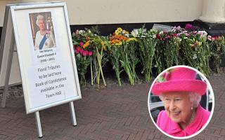 Two oak trees will be planted and fertilised using compost made from floral tributes left by residents in the Queen's memory last year.