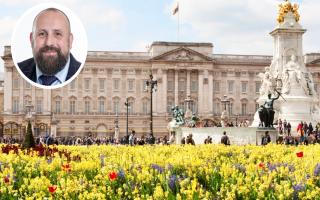 Cllr Stephen Ferguson (inset) said that Joe was fully deserving of his nomination and invitation to the King's first garden party at Buckingham Palace.